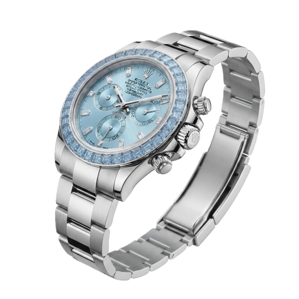 ROLEX DAYTONA COMOGRAPH BLUE SAPPHIRE - ICE BLUE - Image 4