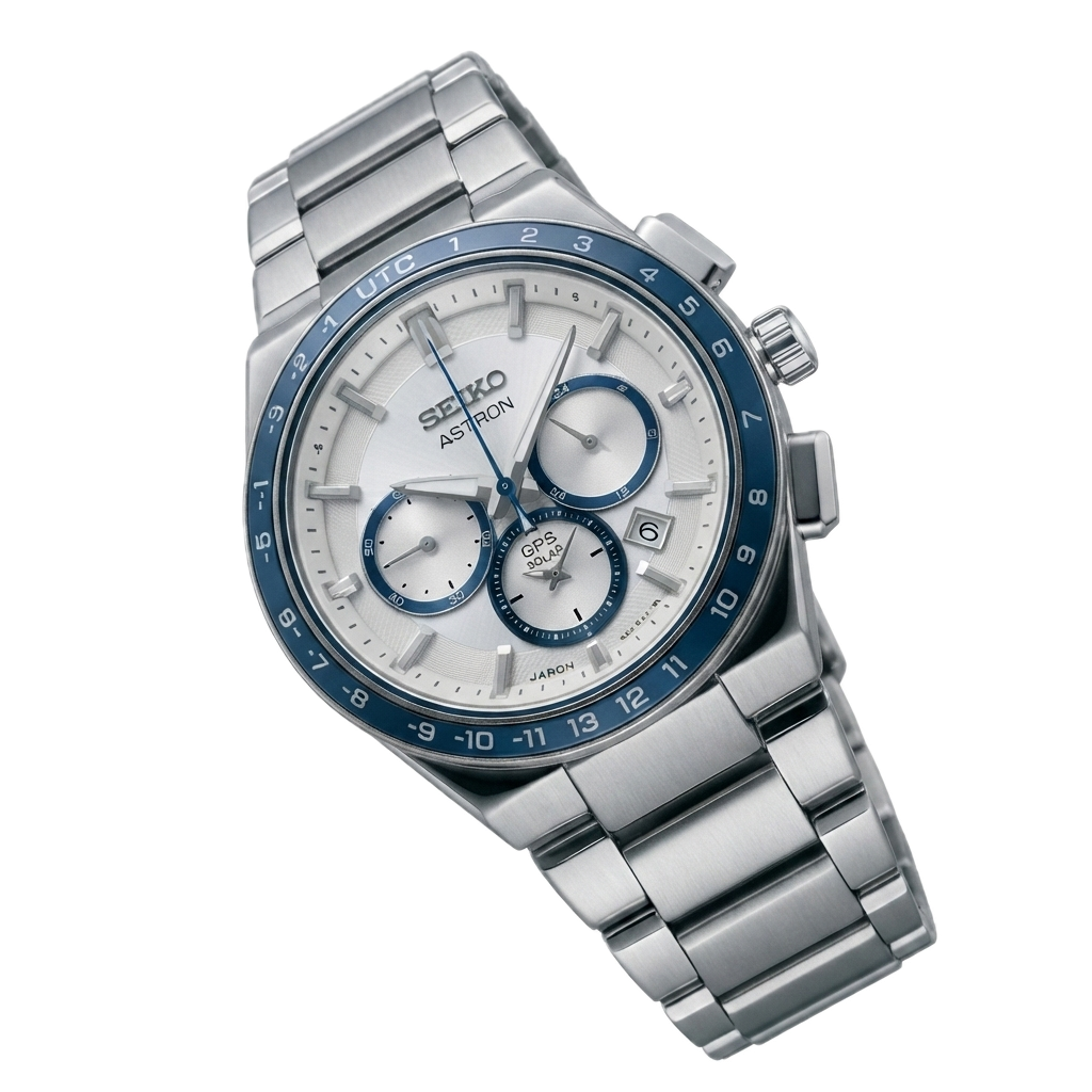 SEIKO ASTRON DUAL TONE SILVER WHITE - Image 4