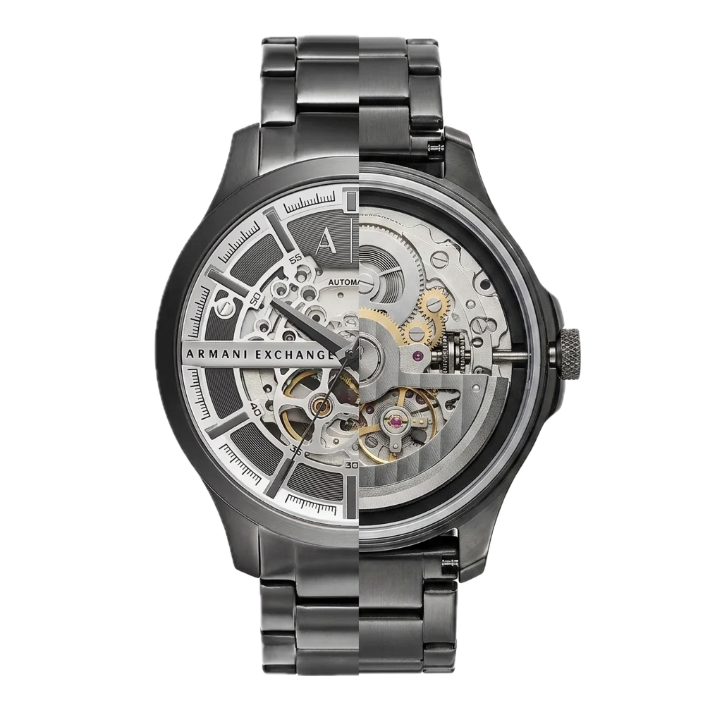 Armani Exchange Gun-Metal Watch AX2417 - Image 4